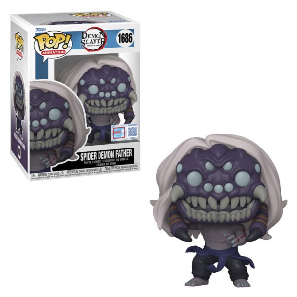 Funko Pop Animation Demon Slayer: Kimetsu No Yaiba New York Comic Con 2024-SPIDER Demon Father 1686