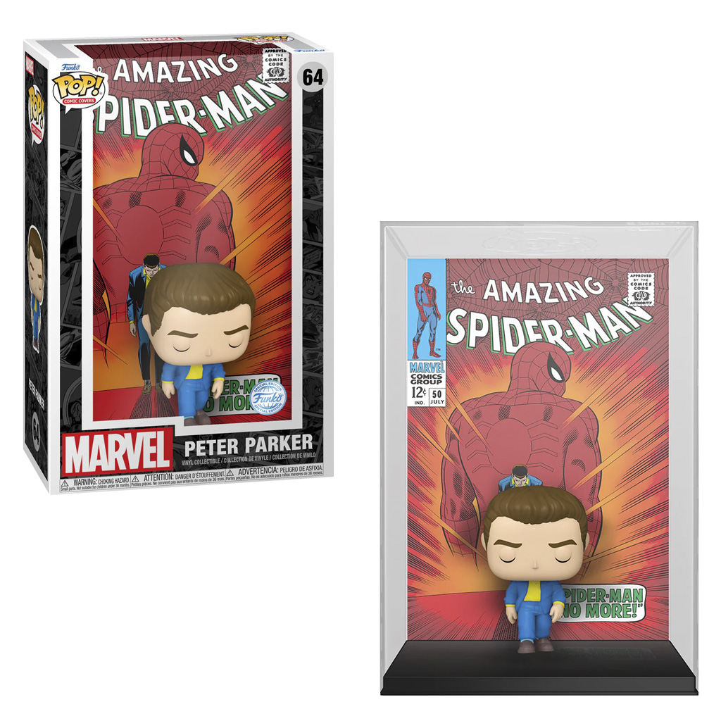 Funko Pop Comic Covers The Amazing Spider-man: Spider-man No More! Exclusive - Peter Parker 46