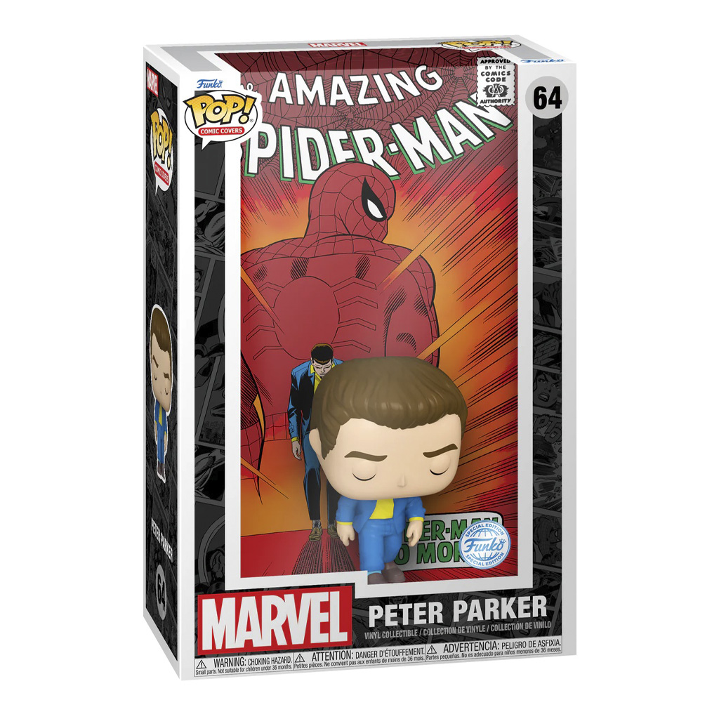 Funko Pop Comic Covers The Amazing Spider-man: Spider-man No More! Exclusive - Peter Parker 46