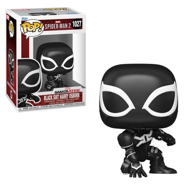 Funko Pop Marvel Spider-man 2-BLACK Suit Harry Osborn 1027