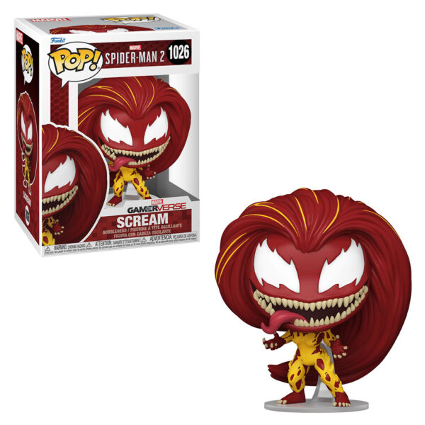 Funko Pop Marvel Spider-man 2-SCREAM 1026