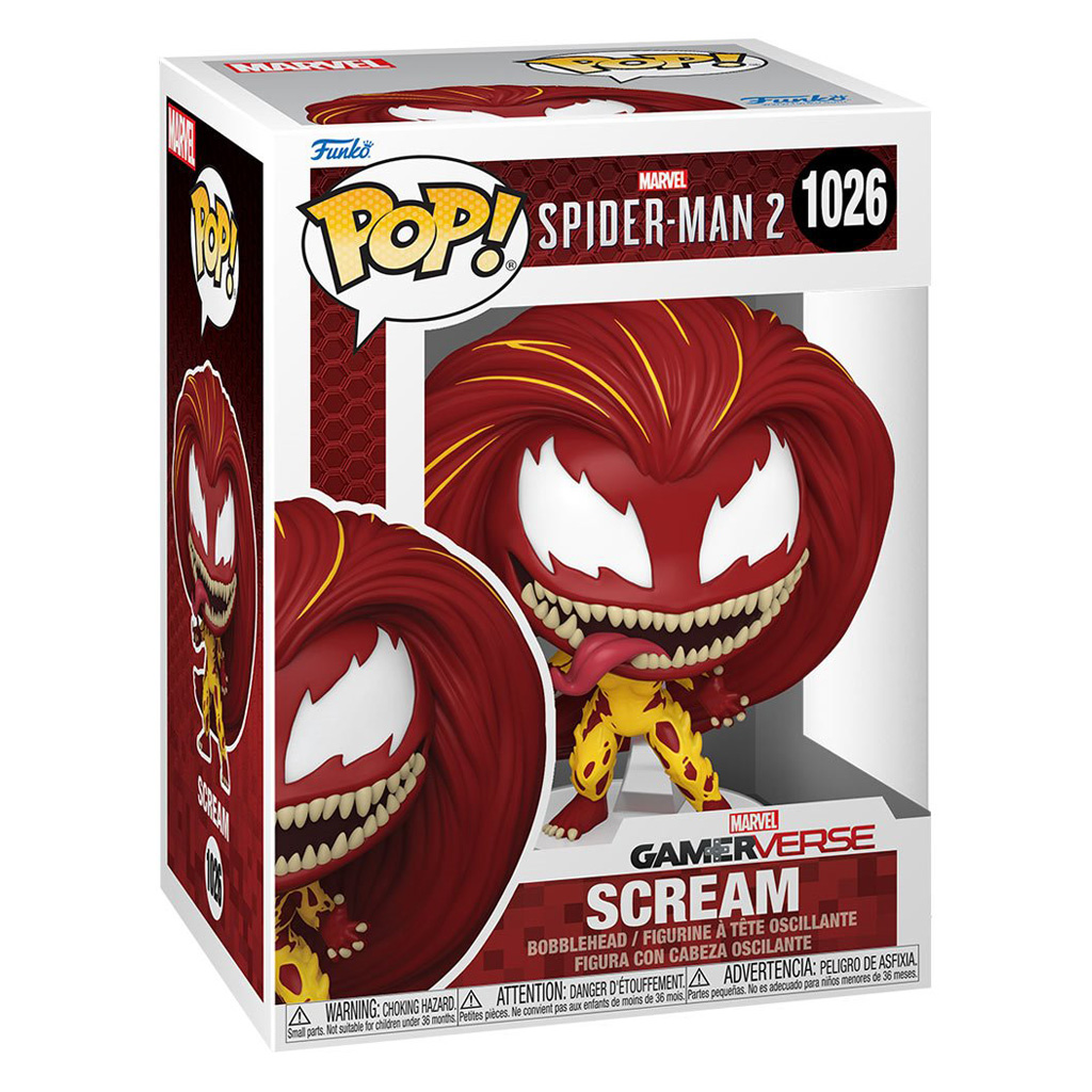 Funko Pop Marvel Spider-man 2 - Scream 1026