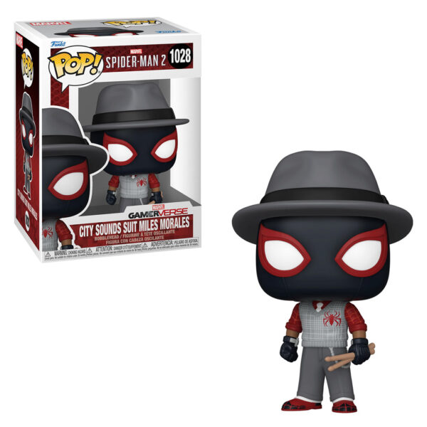 Funko Pop Marvel Spider-man 2-CITY Sounds Suit Miles Morales 1028