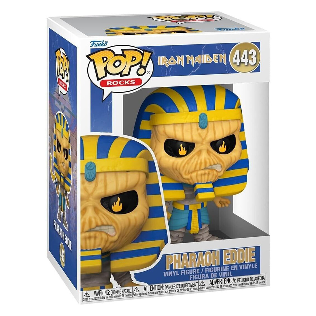 Funko Pop Rocks Iron Maiden - Pharaoh Eddie 443