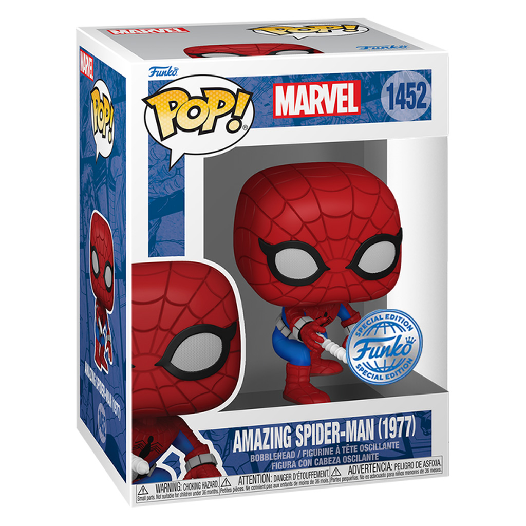 Funko Pop Marvel Exclusive - Amazing Spider-man 1452 (1977)