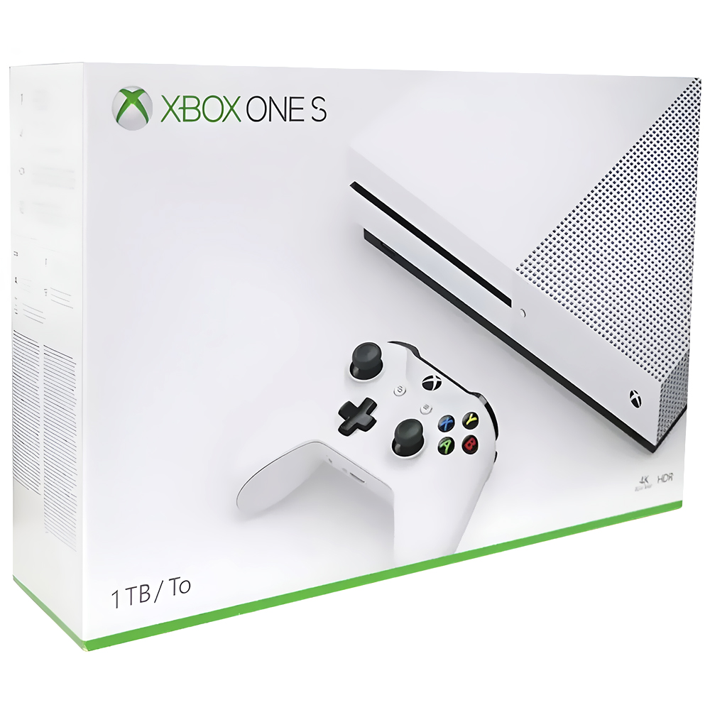 Consola XBOX One S 1TB SSD 4K HDR Bivolt Blanco (Americano)