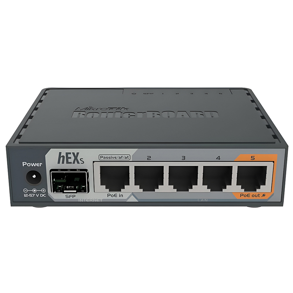 Switch Mikrotik RB 760IGS HEX S L4 Negro
