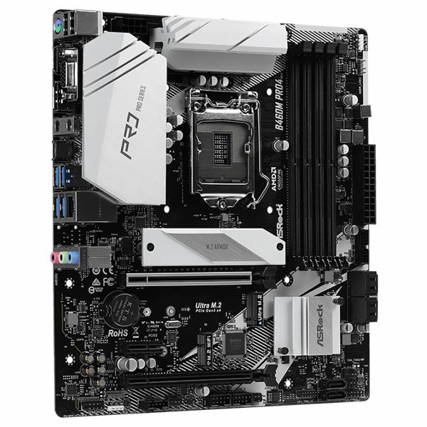 Placa Madre ASRock B460M PRO4 Socket LGA 1200 VGA DDR4