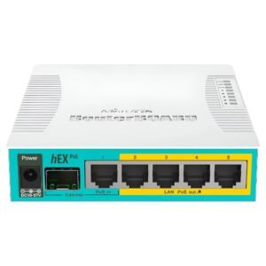 Switch Mikrotik Routerboard RB960PGS Hex POE 800MHZ 128MB L4