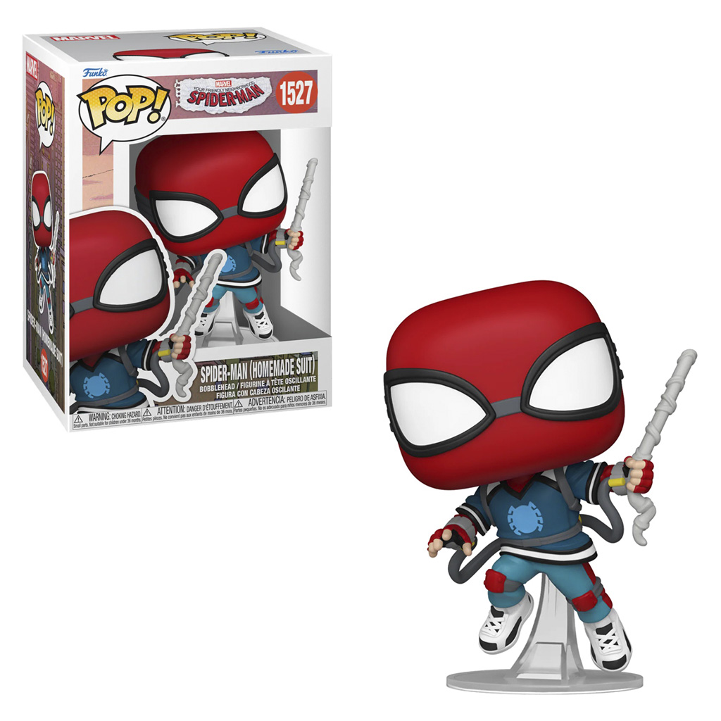 Funko Pop Marvel Your Friendly Neighborhood Spider-man - Spider-man 1527 (homemade Suit)
