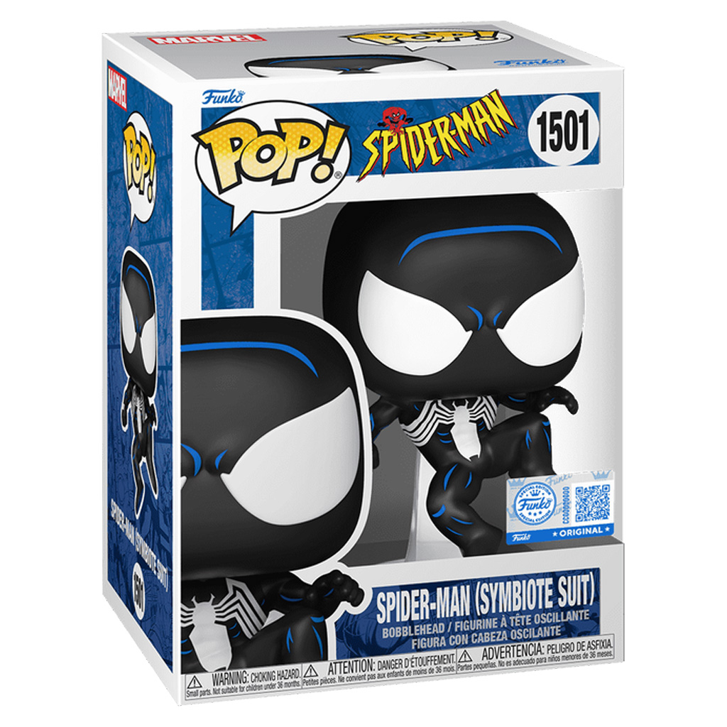 Funko Pop Marvel Spider-man Exclusive - Spider-man 1501 (symbiote Suit)