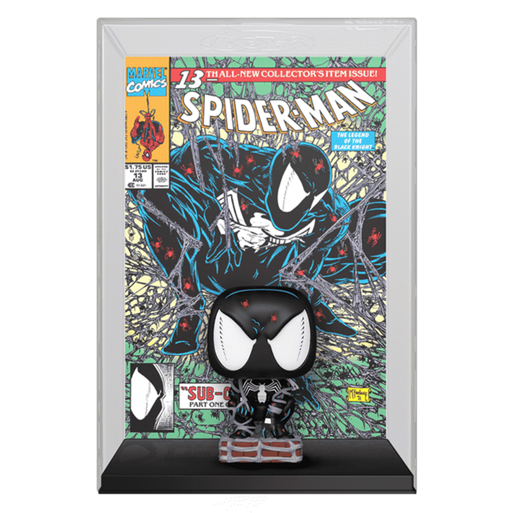 Funko Pop Comic Covers Marvel Spider-man Exclusive - Spider-man 69 (symbiote Suit)