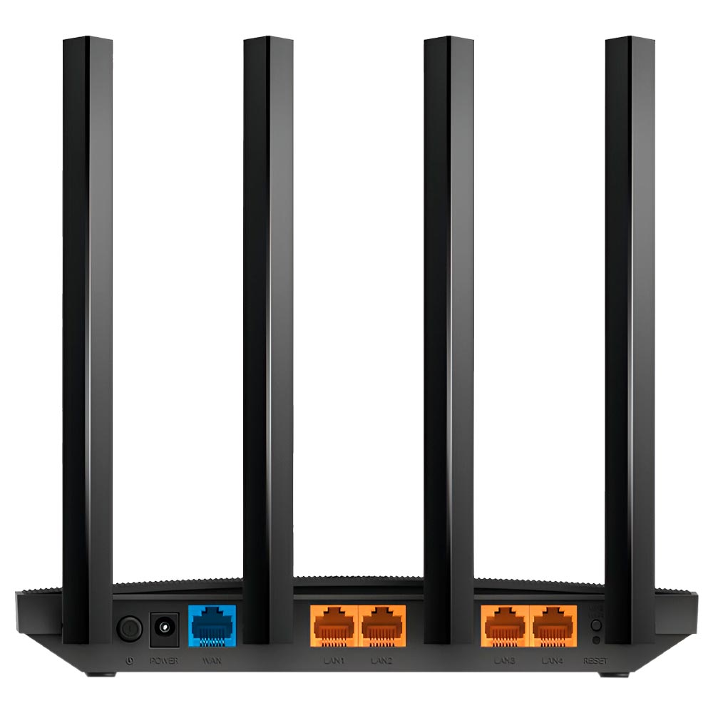 Router Tp-Link Archer C80 AC1900 Dual Band 2.4GHz 5GHz 4 Antenas Negro