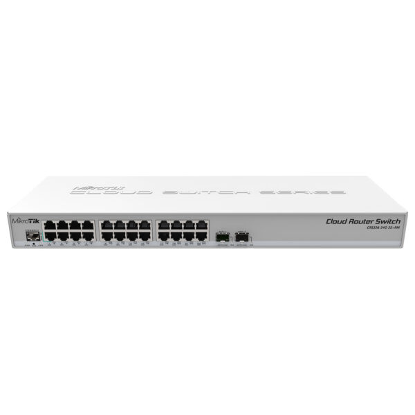 Switch Mikrotik Routerboard CRS326-24G-2S+RM L5-BLANCO