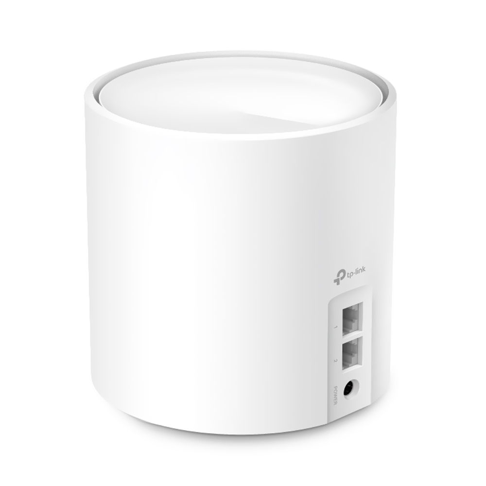 Router Tp-Link Deco X60 Whole Home Mesh Wi-Fi AX5400 Dual Band 2.4GHz 5GHz Blanco (Kit con 2)