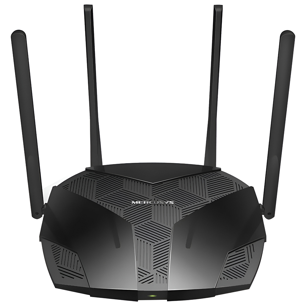 Router Mercusys MR70X AX1800 Dual Band 2.4GHz 5GHz Wi-Fi 6 4 Antenas Negro
