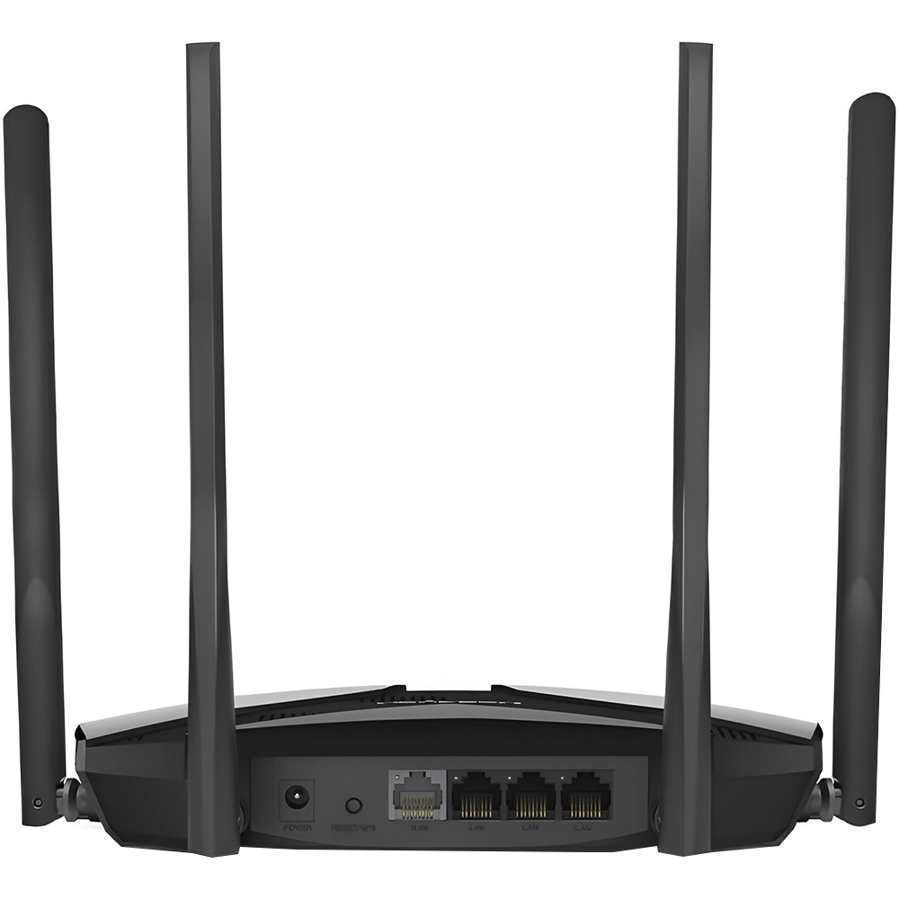 Router Mercusys MR70X AX1800 Dual Band 2.4GHz 5GHz Wi-Fi 6 4 Antenas Negro