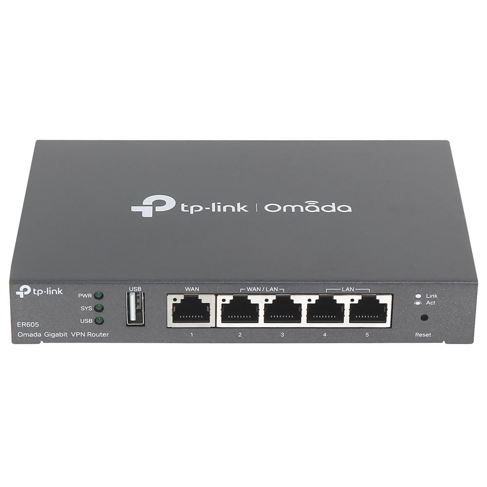 Router Tp-Link Omada ER605 VPN Gigabit Multi-WAN Negro