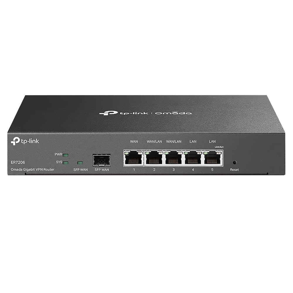 Router Tp-Link Omada ER7206 VPN Gigabit Multi-WAN Negro