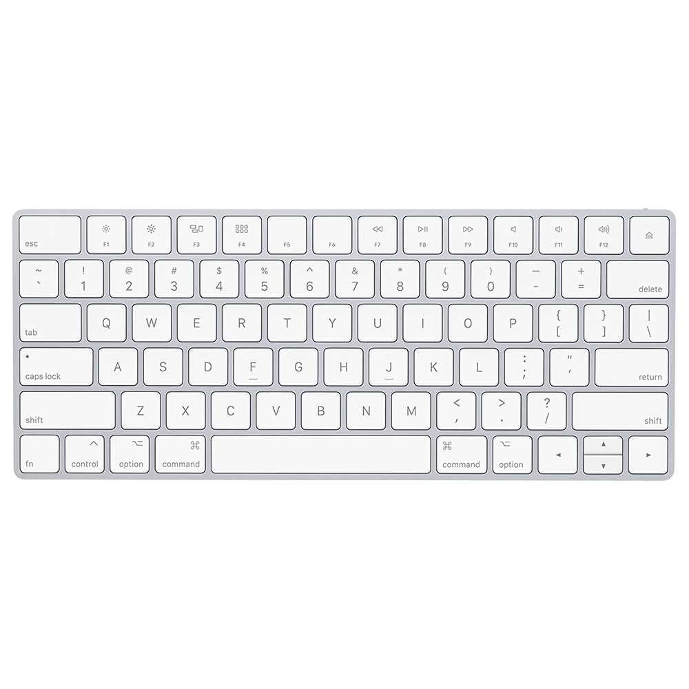 Teclado Apple Magic MLA22LL A Wireless Inglés Blanco