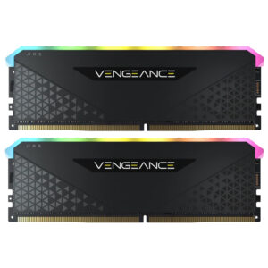 Memoria RAM Corsair Vengeance RGB RS DDR4 16GB (2x8GB) 3200MHz Negro (CMG16GX4M2E3200C16)