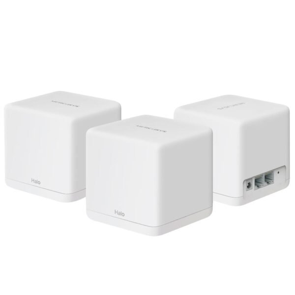 Router Mercusys Halo H30G Whole Home Mesh Wi-Fi AC1200 Dual Band 2.4GHz 5GHz Blanco (Kit con 3)