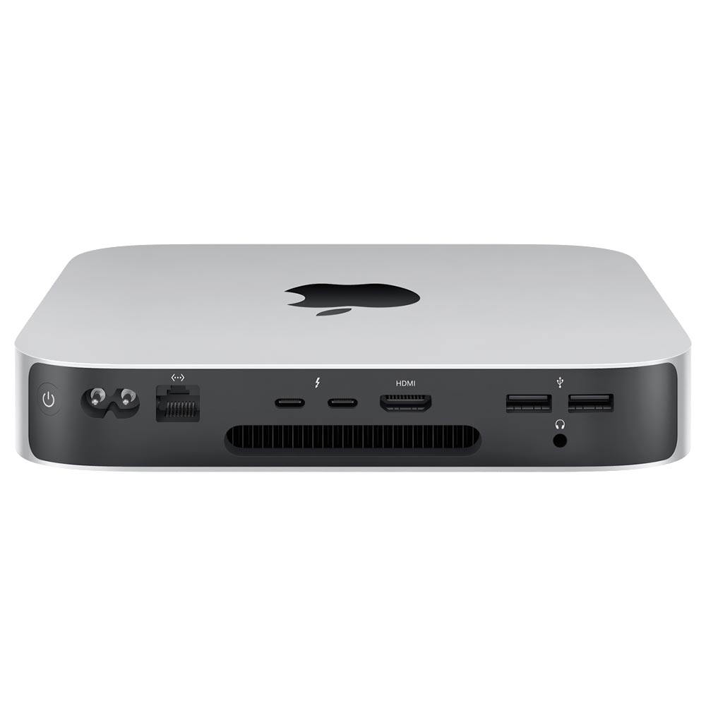 Apple Mac Mini MMFJ3LL A A2686 M2 Octa Core 8GB de RAM 256GB SSD - Plata (2023)