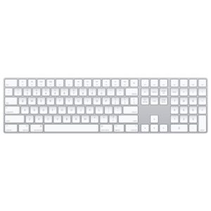 Teclado Apple Magic MQ052LL A Wireless Bluetooth - Inglés Blanco