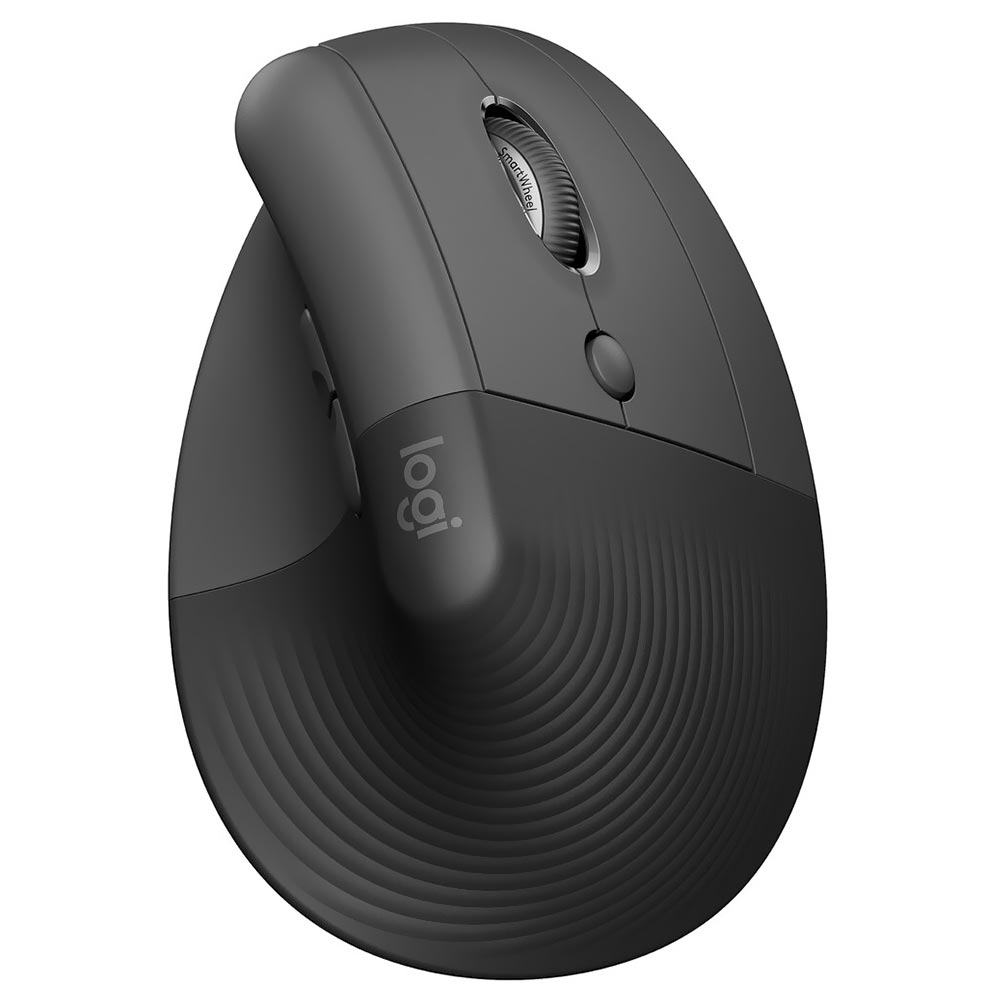 Mouse Logitech Lift Vertical Ergonomic Wireless Negro (910-006466)