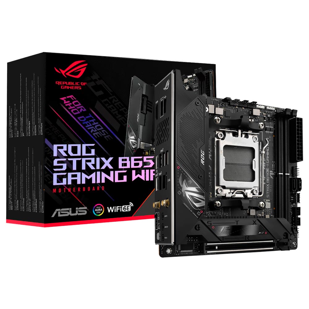Placa Madre ASUS ROG Strix B650E-I Gaming Wi-Fi Socket AM5 DDR5