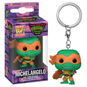 Llavero Funko Pocket Pop Keychain Teenage Mutant Ninja Turtles Michelangelo