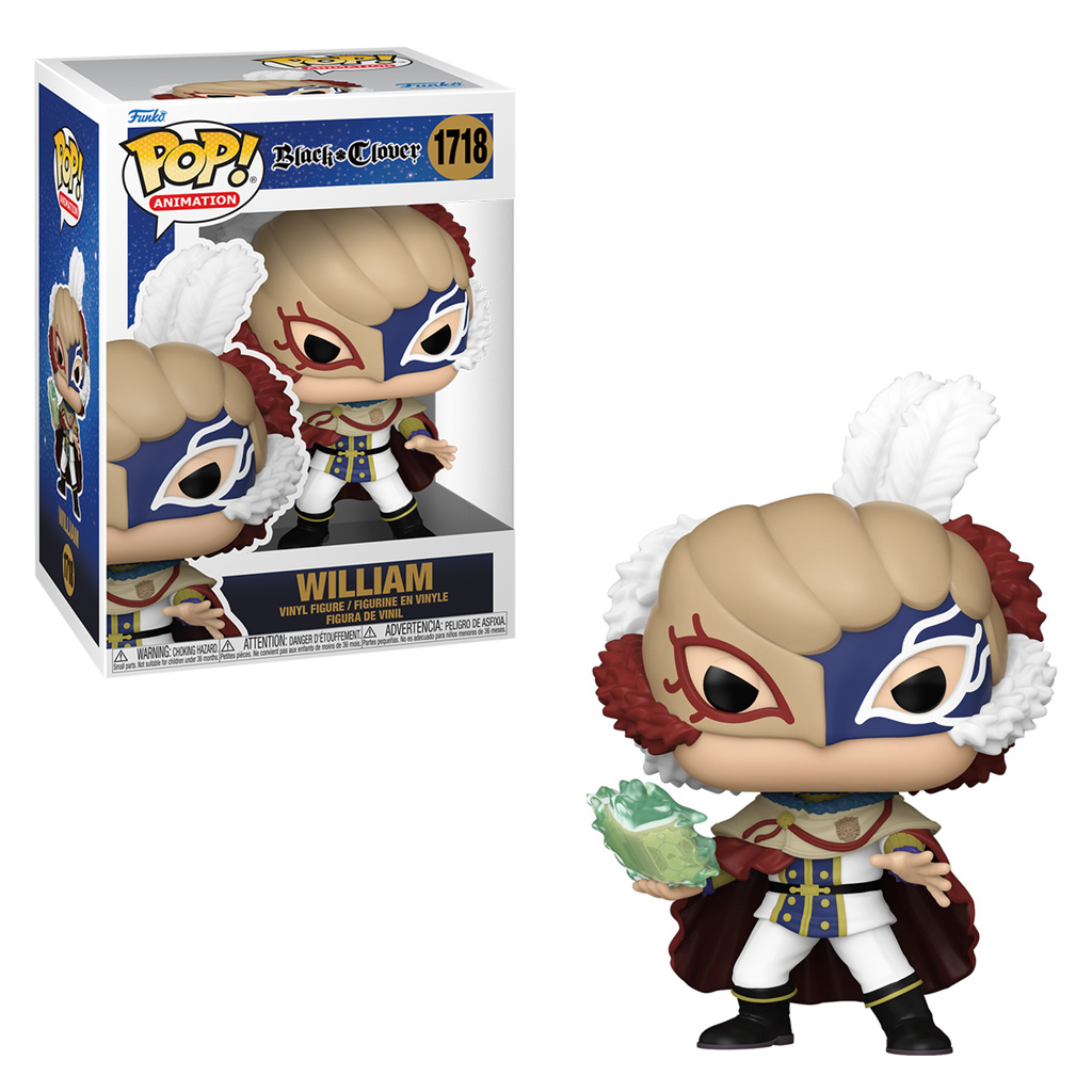 Funko Pop Black Clover – William 1718