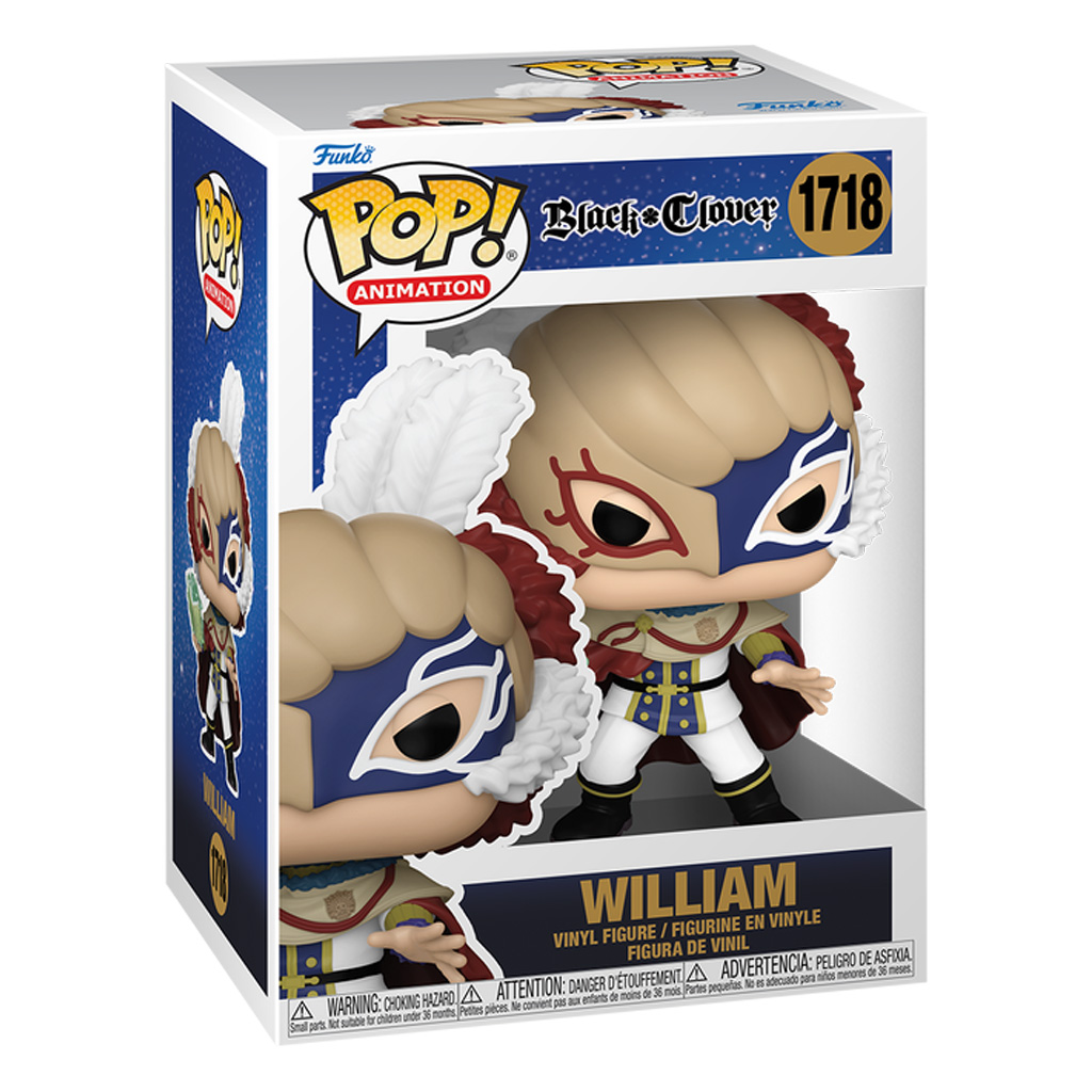Funko Pop Black Clover – William 1718