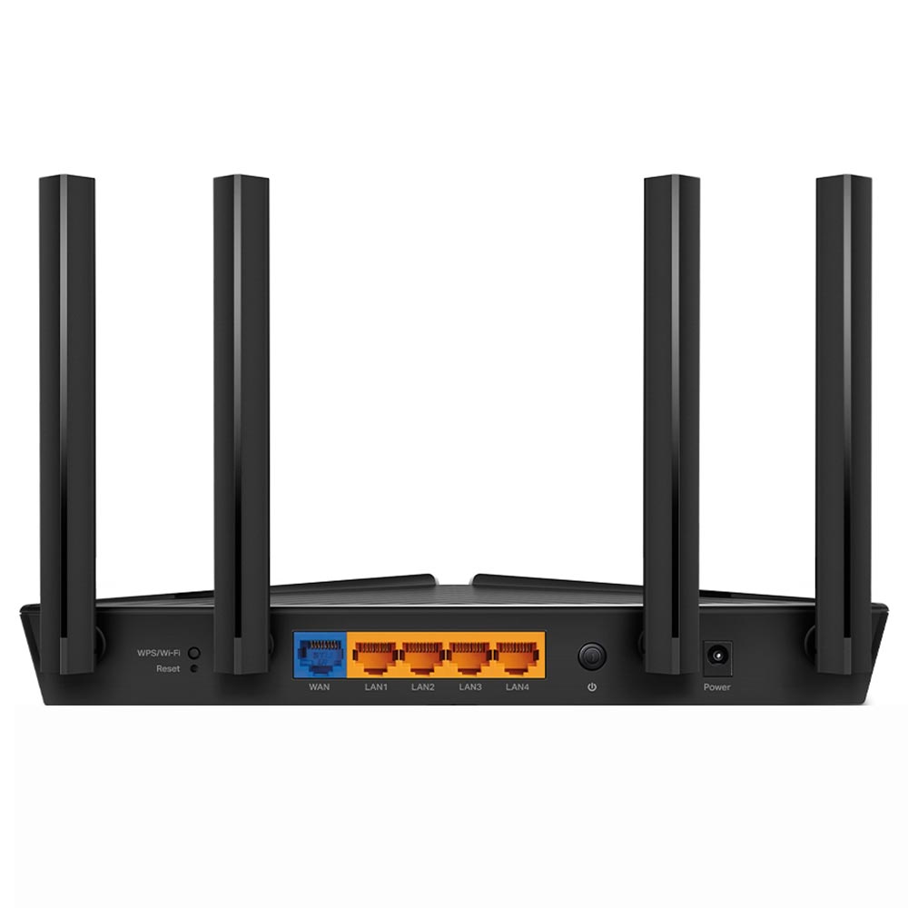 Router Tp-Link Archer AX53 AX3000 Dual Band Gigabit 2.4GHz 5GHz Wi-Fi 6 4 Antenas Negro