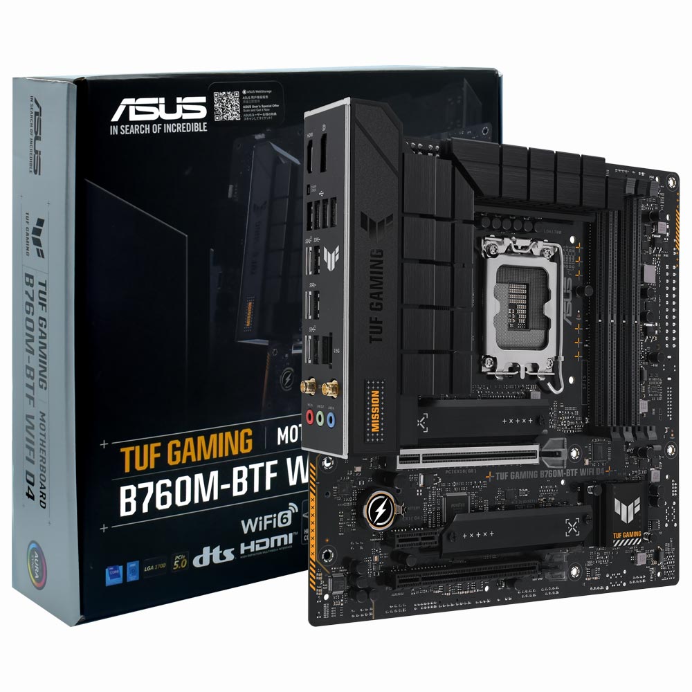 Placa Madre ASUS TUF Gaming B760M-BTF Wi-Fi D4 Socket LGA 1700 DDR4