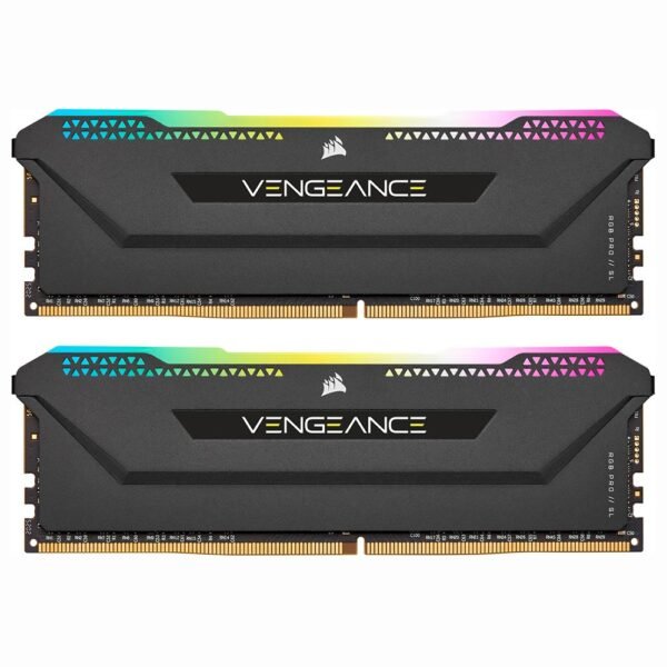 Memoria RAM Corsair Vengeance RGB Pro SL DDR4 16GB (2x8GB) 3600MHz Negro (CMH16GX4M2Z3600C16)