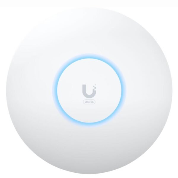 Punto de Acceso Ubnt U6+ Unifi Ap Ac 2X2 WI-FI 6 (300+ CLIENTES)