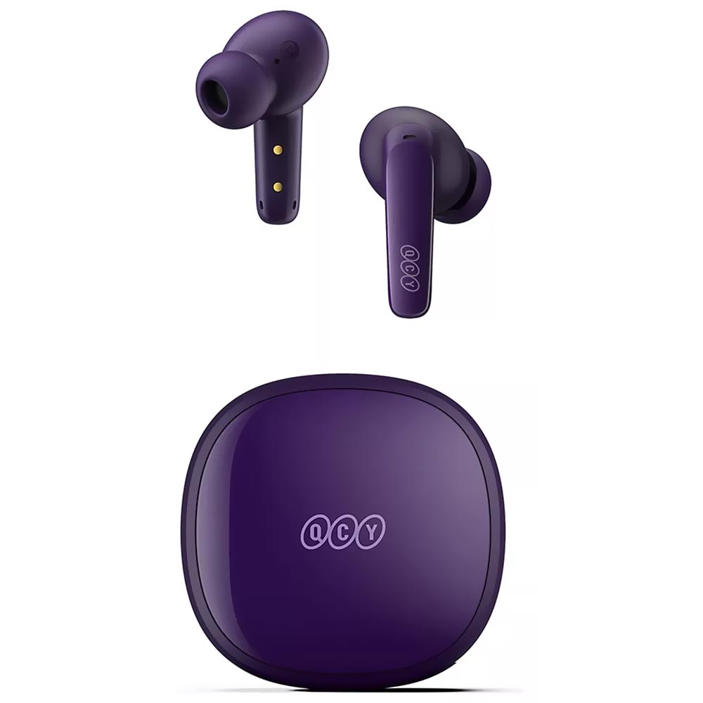 Auricular QCY T13X BH23QT26A TWS Earbuds Bluetooth - Morado