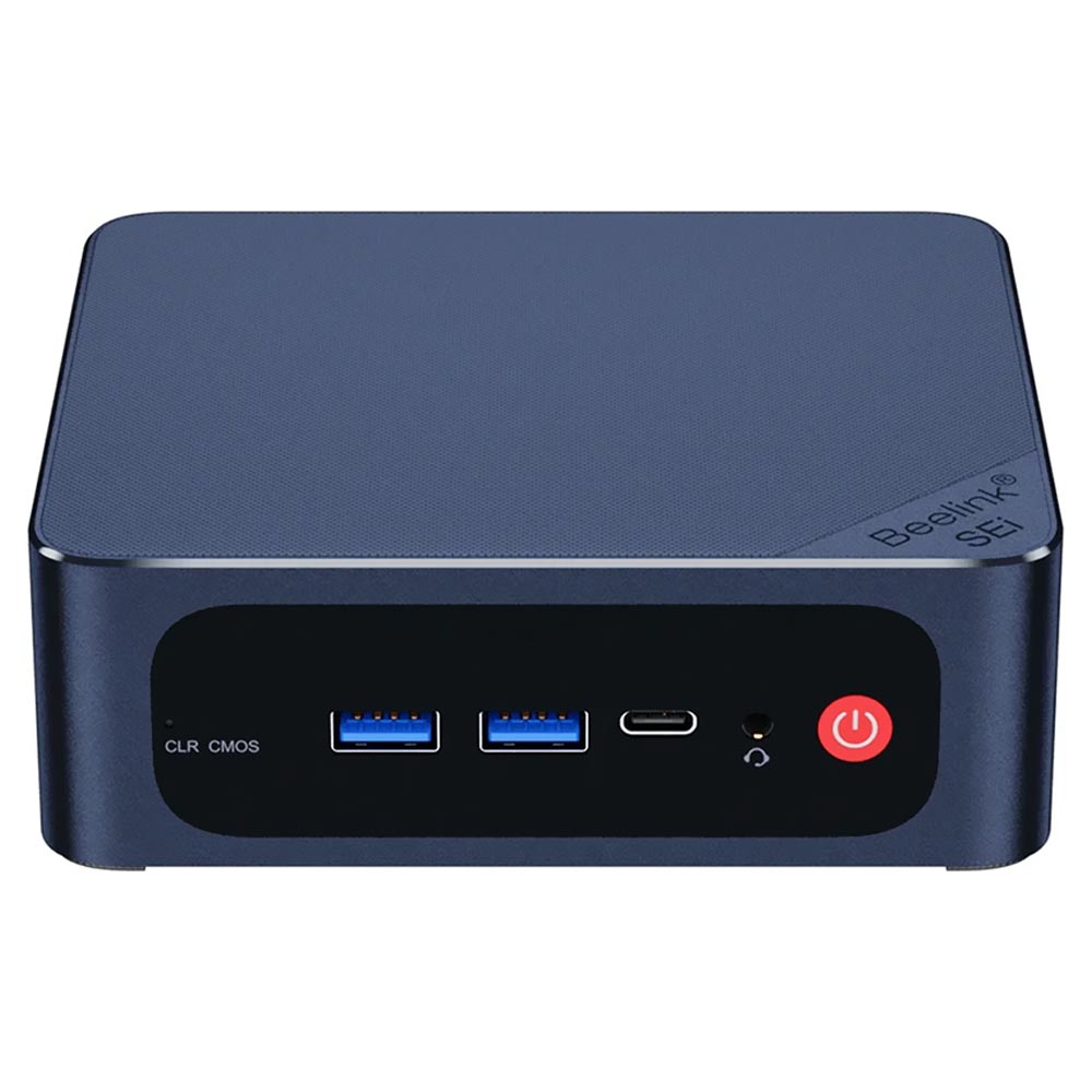 Mini PC Beelink Mini S12 Alder Lake Intel N95 de 1.7GHz 8GB de RAM 256GB SSD - Navy Azul