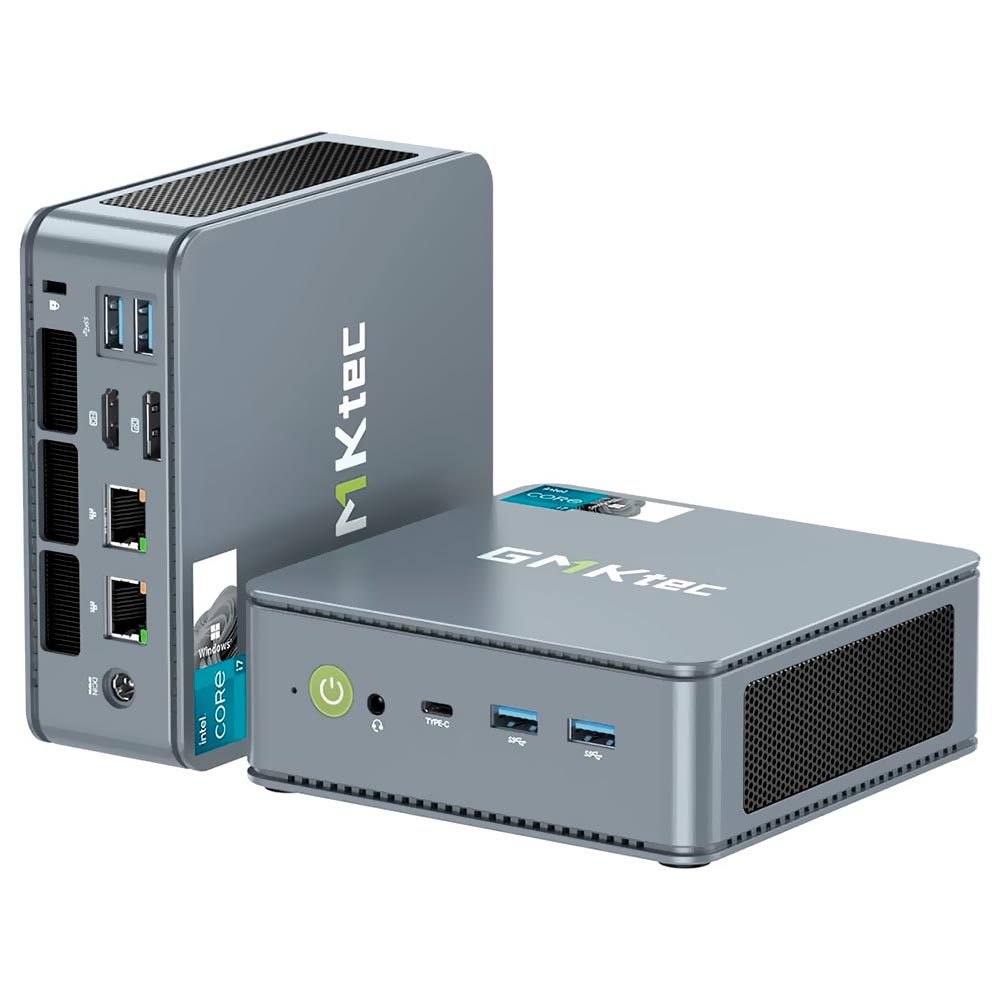 Mini PC Gmktec Nucbox K7 Plus Intel Core i7 13620H de 2.4GHz 16GB de RAM 1TB SSD