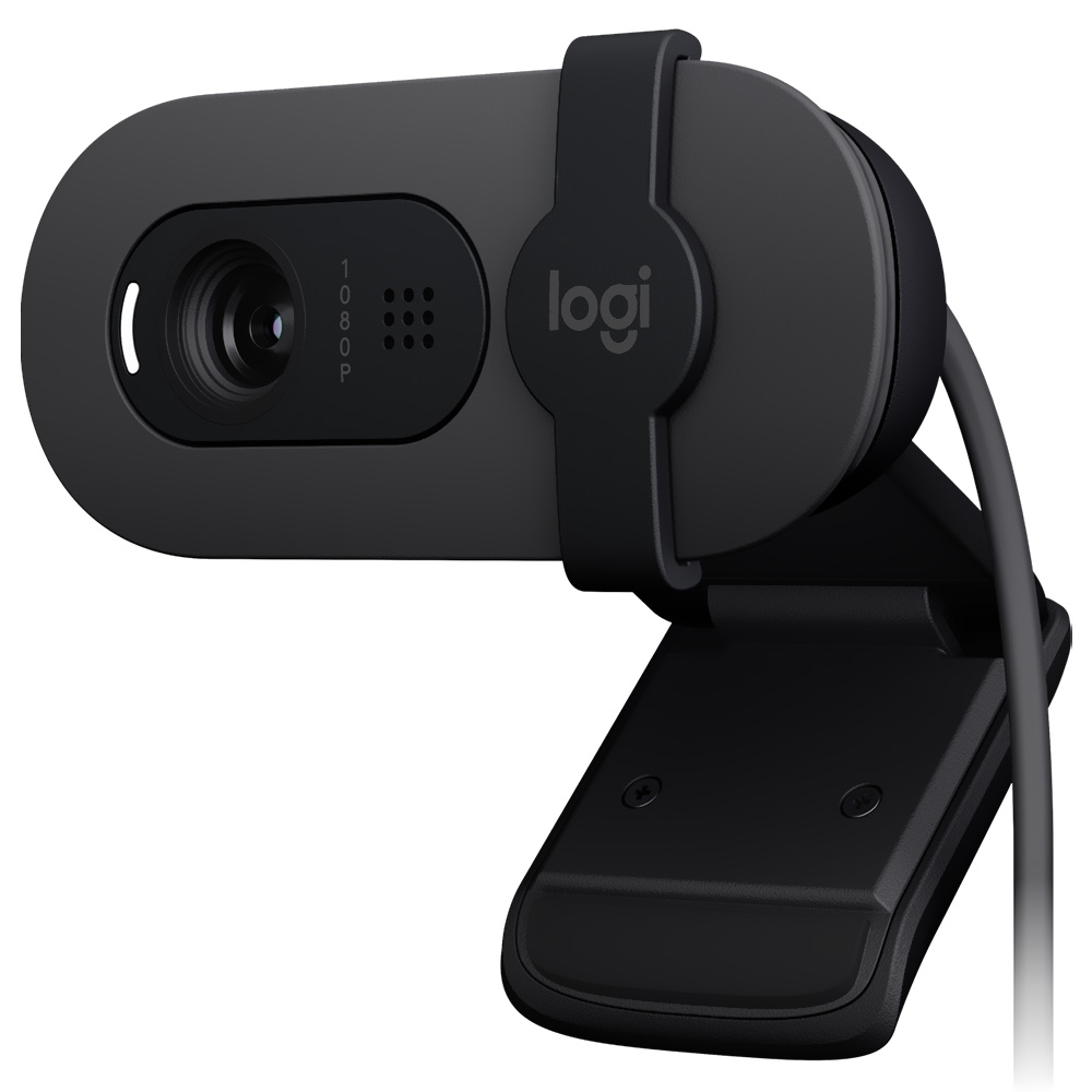 Webcam Logitech Brio 105 1080P FHD Gris (960-001591)