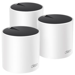 Router Tp-Link Deco X55 Whole Home Mesh AX3000 Dual Band 2.4GHz 5GHz Wi-Fi 6 Blanco (Kit con 3)