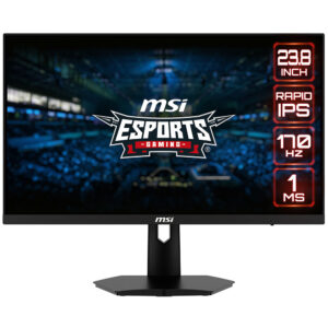 Monitor Gamer MSI Esports G244F 23.8" Full HD LED 170Hz 1Ms Negro