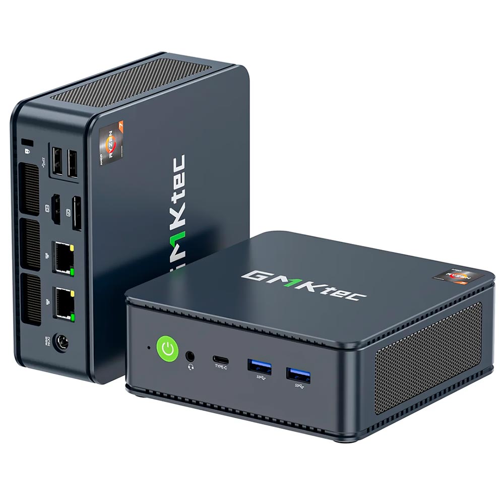 Mini PC Gmktec Nucbox M5 Plus AMD Ryzen 7 5825U de 2.0GHz 16GB de RAM 512GB SSD
