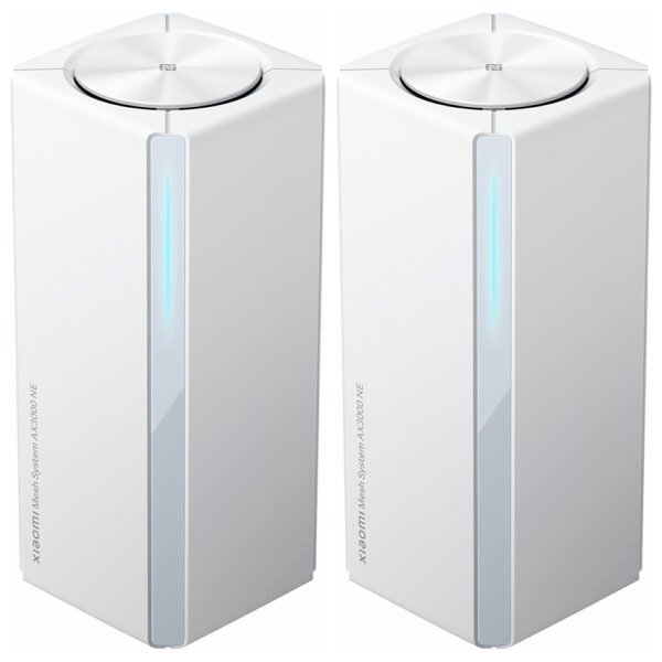 Router Xiaomi RD28 DVB4458GL Mesh System AX3000 Ne Nfc Doble Banda 2.4GHZ 5GHZ WI-FI 6-BLANCO (KIT CON 2)