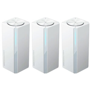 Router Xiaomi RD28 DVB4486GL Mesh System AX3000 NE NFC Dual Band 2.4GHz 5GHz Wi-Fi 6 Blanco (Kit con 3)