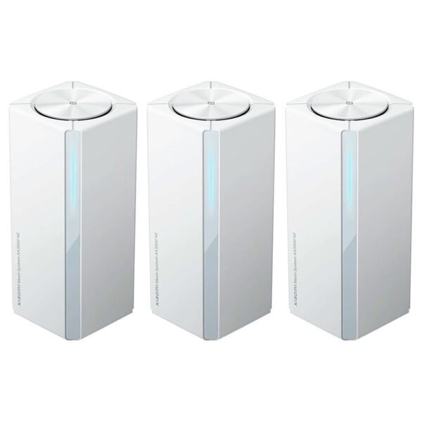 Router Xiaomi RD28 DVB4486GL Mesh System AX3000 Ne Nfc Doble Banda 2.4GHZ 5GHZ WI-FI 6-BLANCO (KIT CON 3)