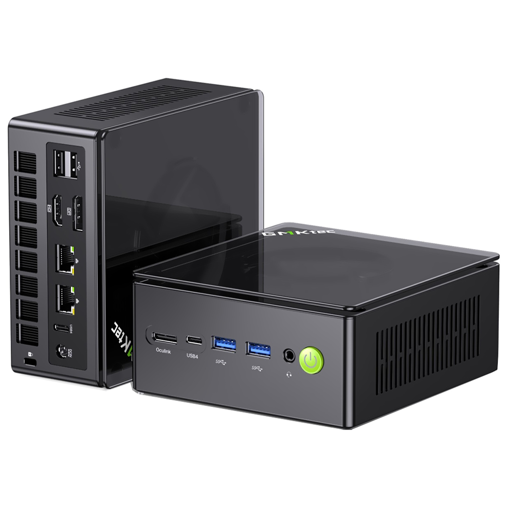 Mini PC Gmktec Nucbox K8 Plus AMD Ryzen 7 8845HS de 3.8GHz 32GB de RAM 1TB SSD