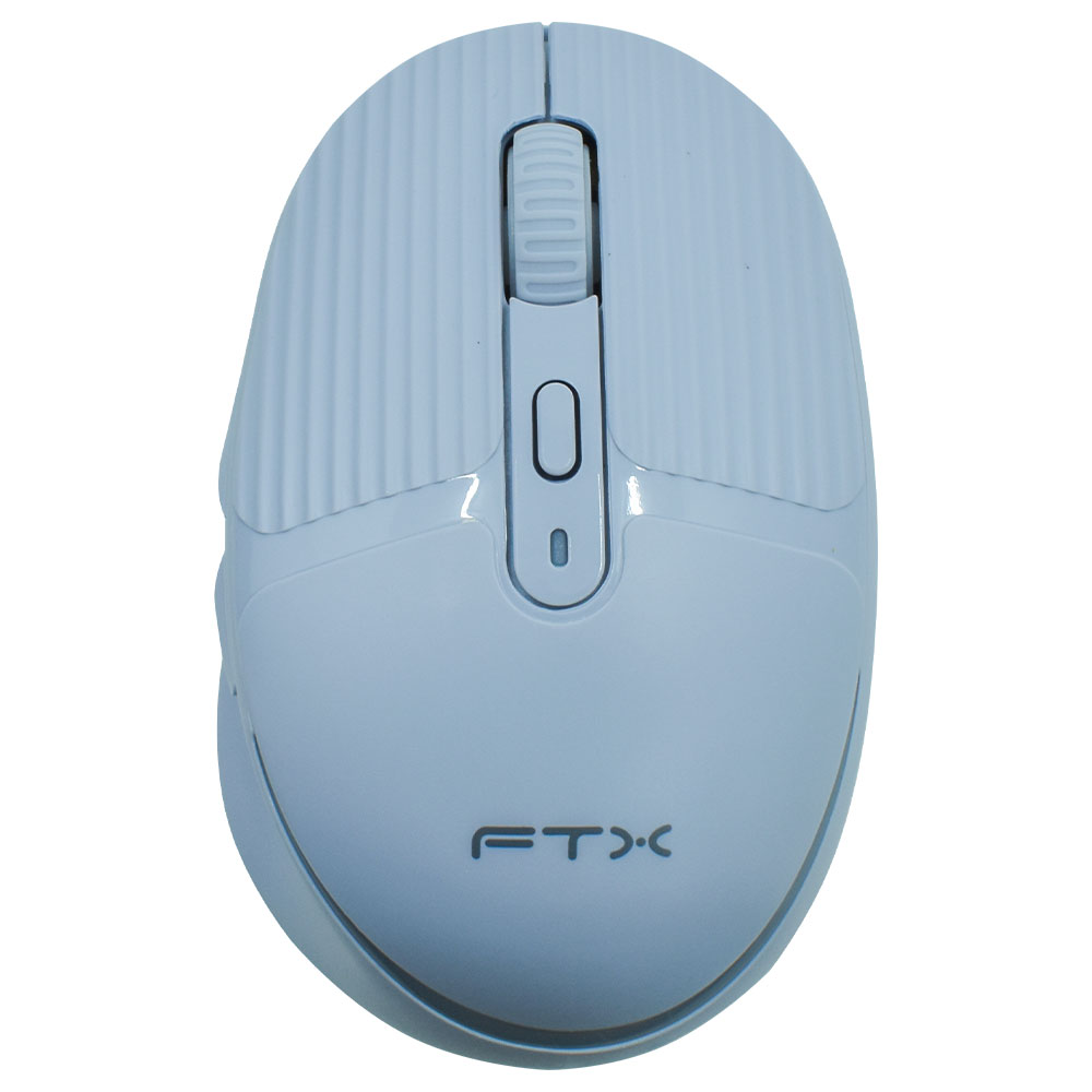 Teclado + Mouse FTX GK02 Wireless Portugués Morado