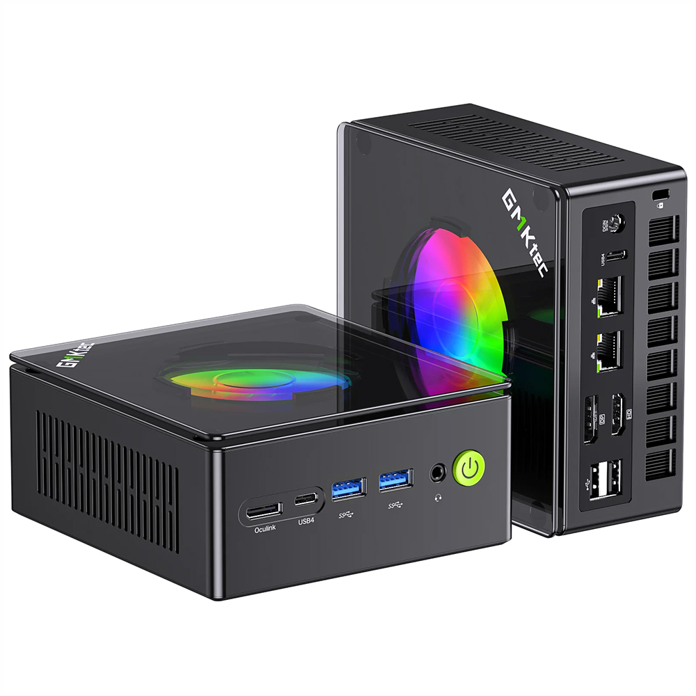 Mini PC Gmktec Nucbox K11 AMD Ryzen 9 8945HS de 4.0GHz 32GB de RAM 1TB SSD